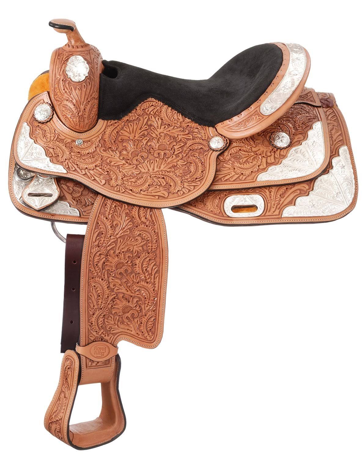 Silver Show Saddle H696