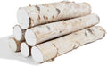 6 Pack Natural Birch Logs 2.3"-3.2" Dia. x 16.5" Length Q318