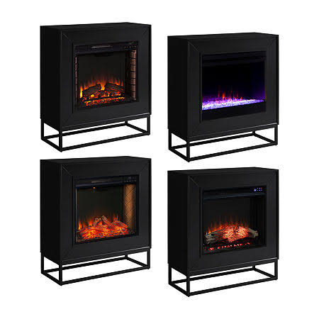 Contemporary Electric Fireplace D175