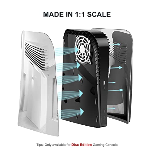 Golden Faceplate with Cooling Vents for PS5 Digital Edition K5391