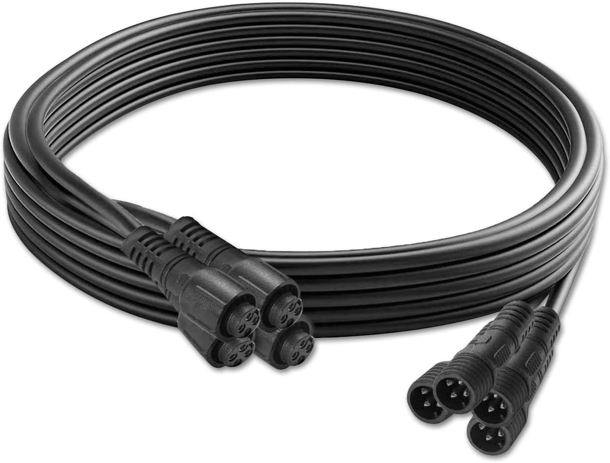 10FT 4Pin Extension Wire Cable for RGB LED Lights (4 Packs) E351485
