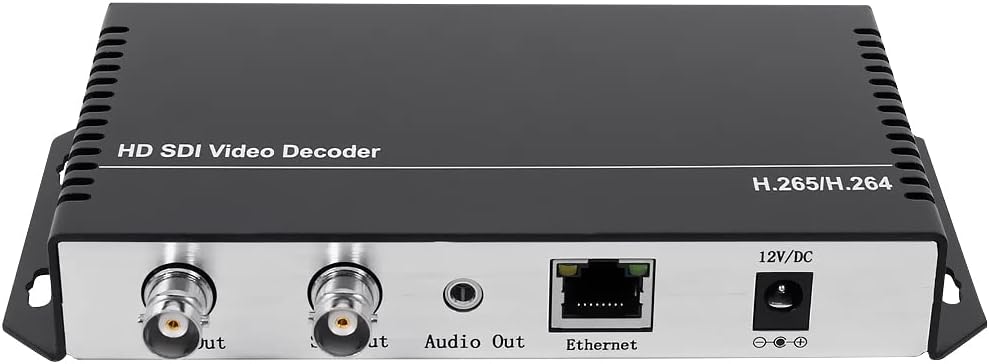 H.265 H.264 HD Video Audio Decoder to HD 3G SDI Converter N8606