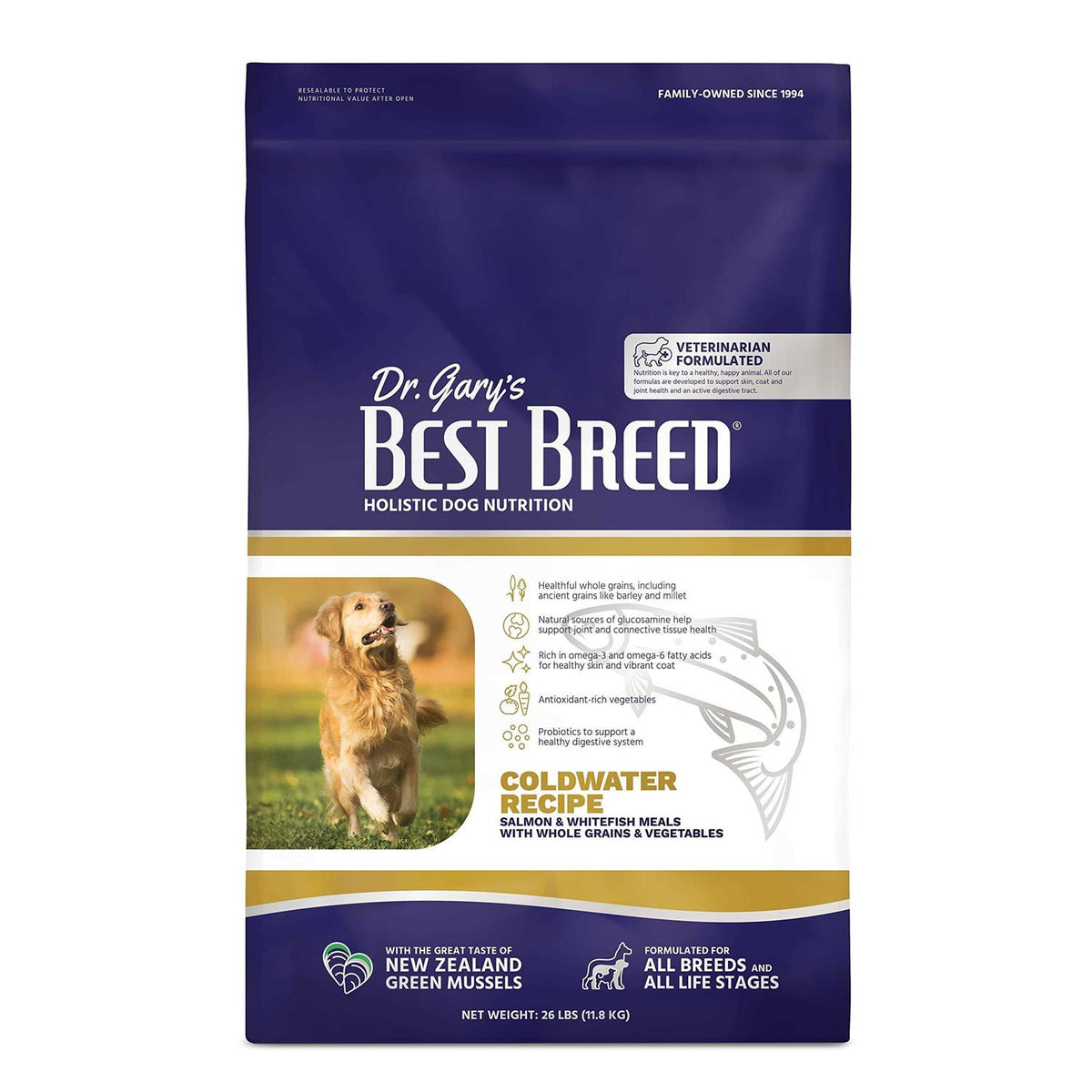 Holistic Coldwater Recipe Dry Dog Food Q551318