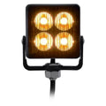 Amber LED Square Warning Light N2019