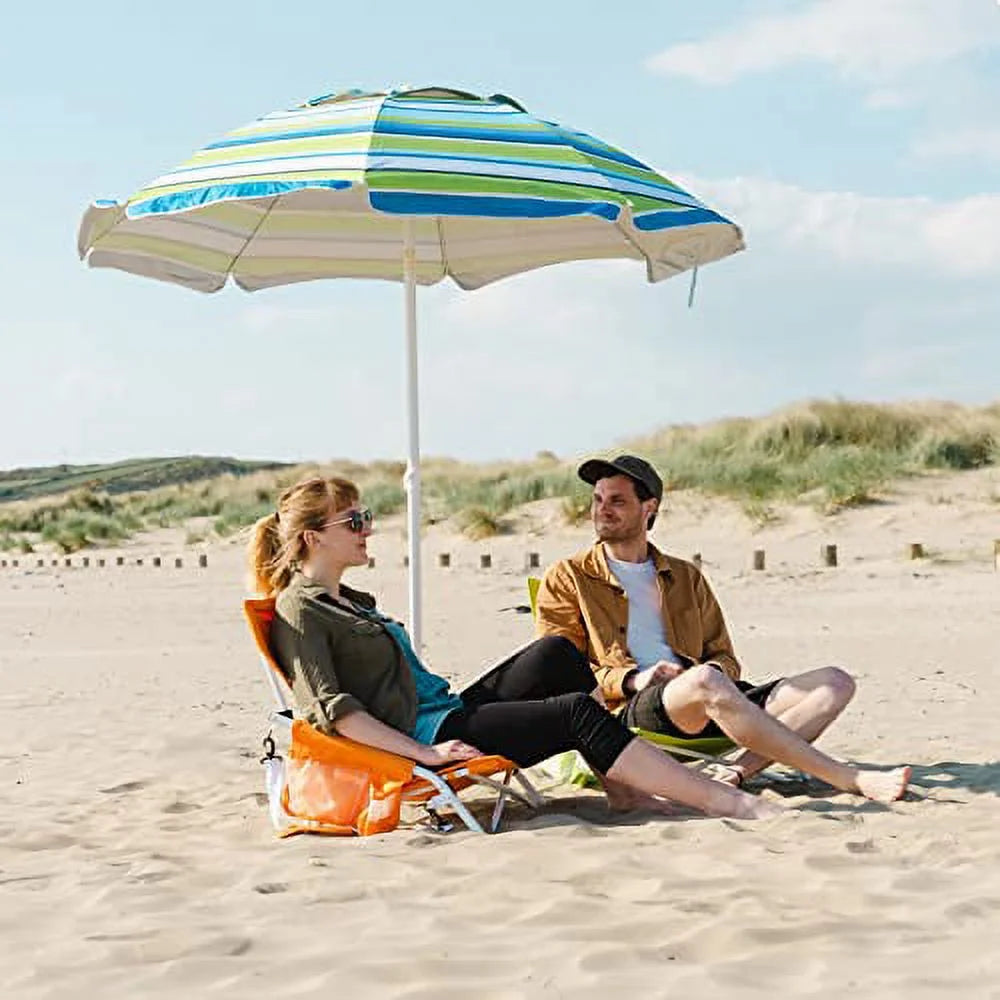 Low Beach Chair Folding Camping Mesh Back with Sling Strap Compact Heavy Duty 2 Pack Black E34741