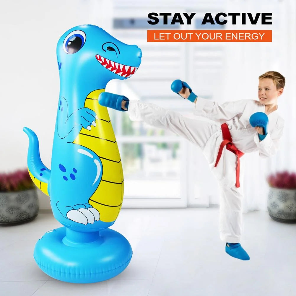 Inflatable Dinosaur Boxing Column X1582