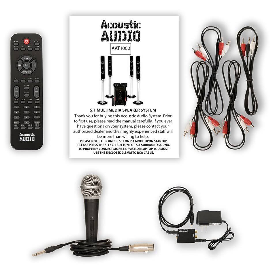 5.1 Speaker System with Optical Input L9456