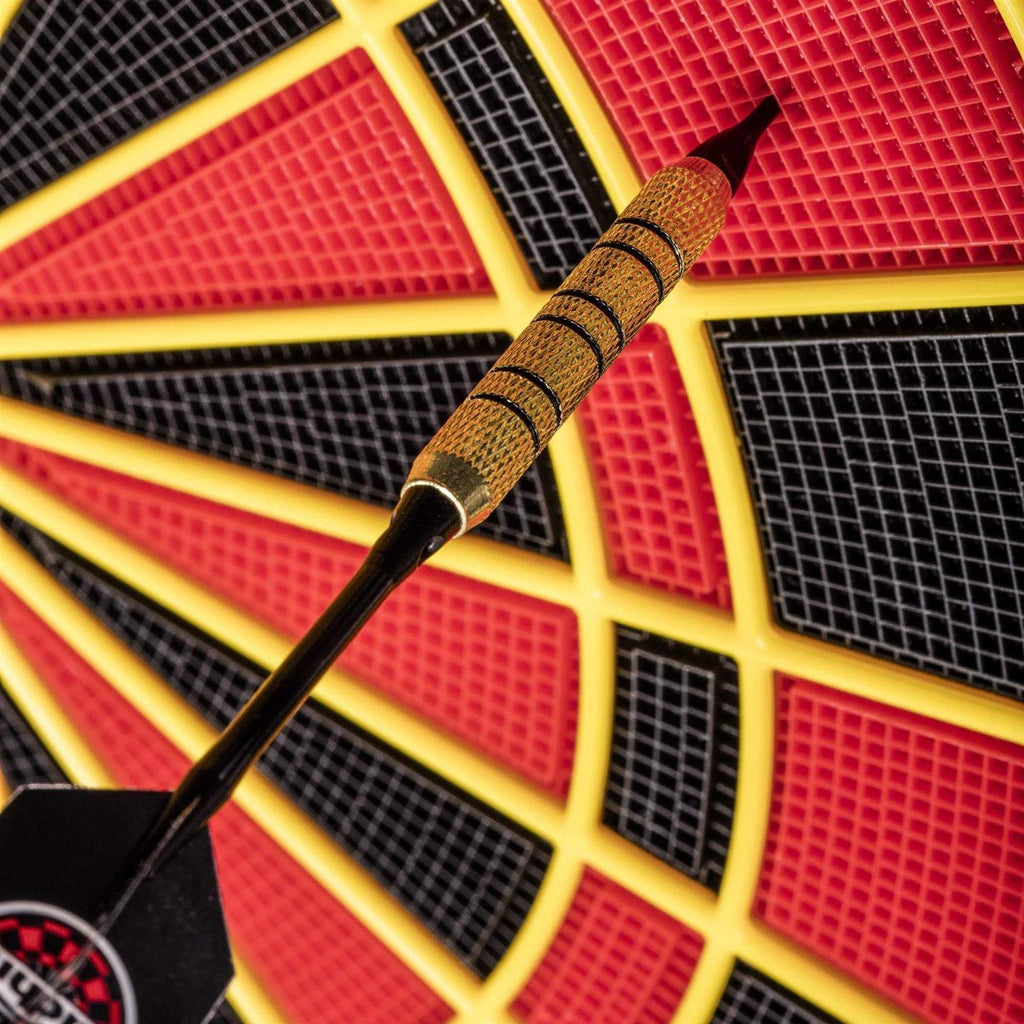 Standing Electronic Dartboard with 24 Games and 6 Soft-Tip Darts J767046