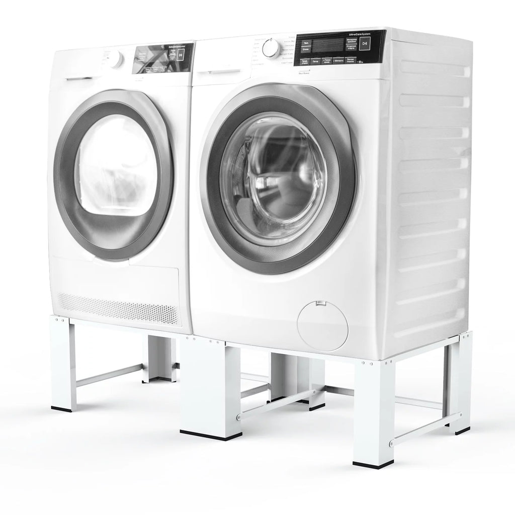 White 2-in-1 Laundry Pedestal U782453