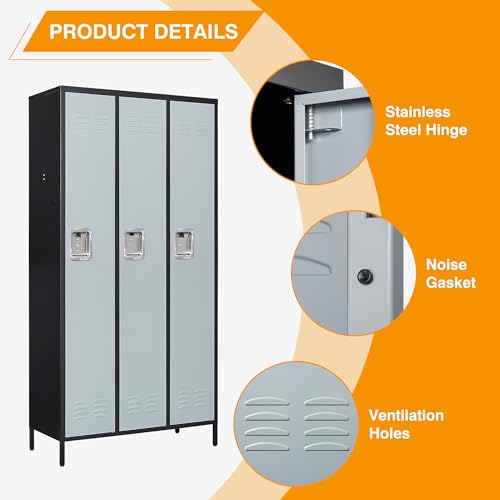 Metal Locker with Lock R239326