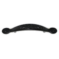 Matte Black Zinc Leaf Cabinet Pulls Pack of 25 J52315