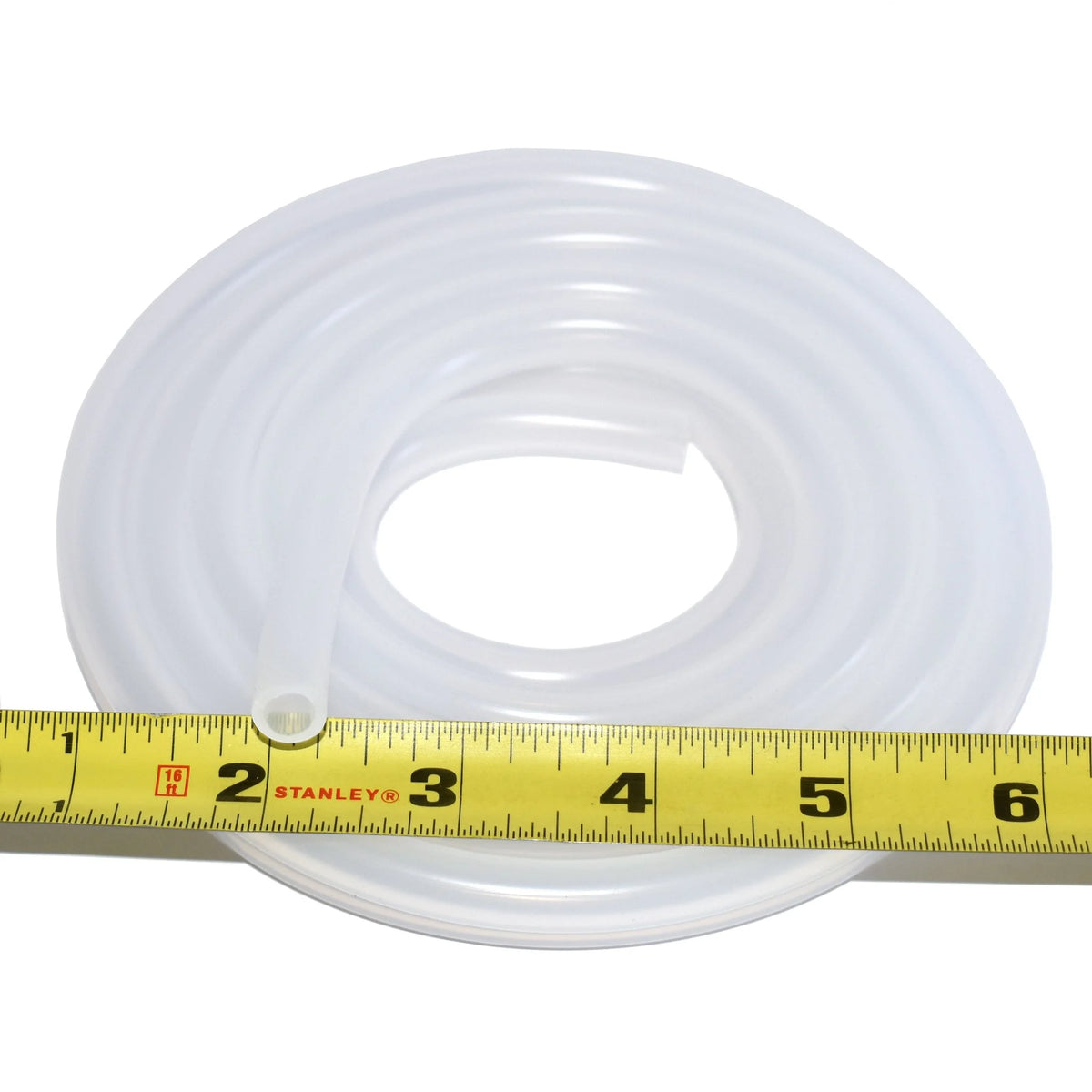 Pure Silicone Tubing 1/4" ID x 3/8" OD Hose Tube 500F Q86508