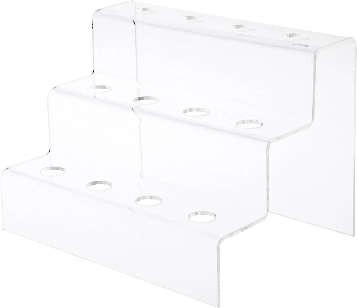 Clear Wine Bottle Stopper Display Stairs 6 Pack F393220