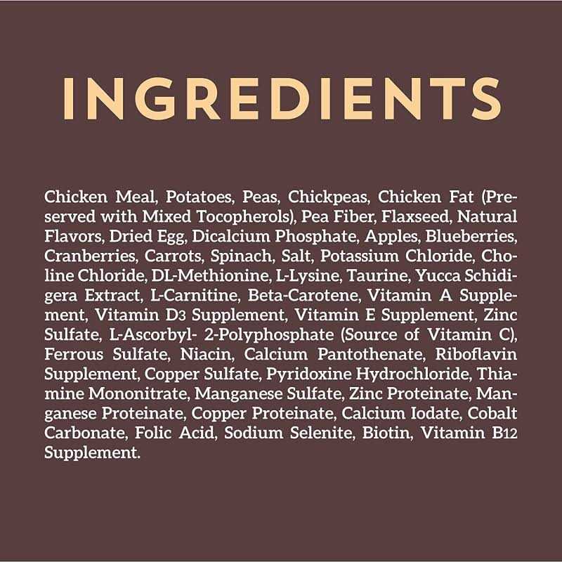 Chicken Meal & Chickpeas Grain Free Dry Dog Food M96525