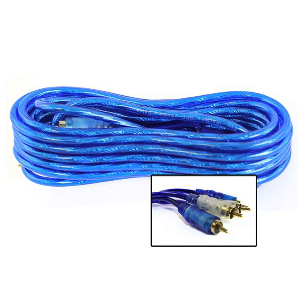 400 Watt 4-Channel Car Audio Amplifier and 8 Gauge Wiring Kit L72169