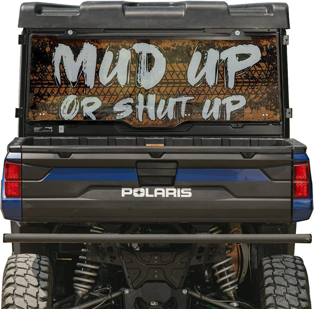 Rear Windshield 1/4" Thick Light Tint Polycarbonate V15094