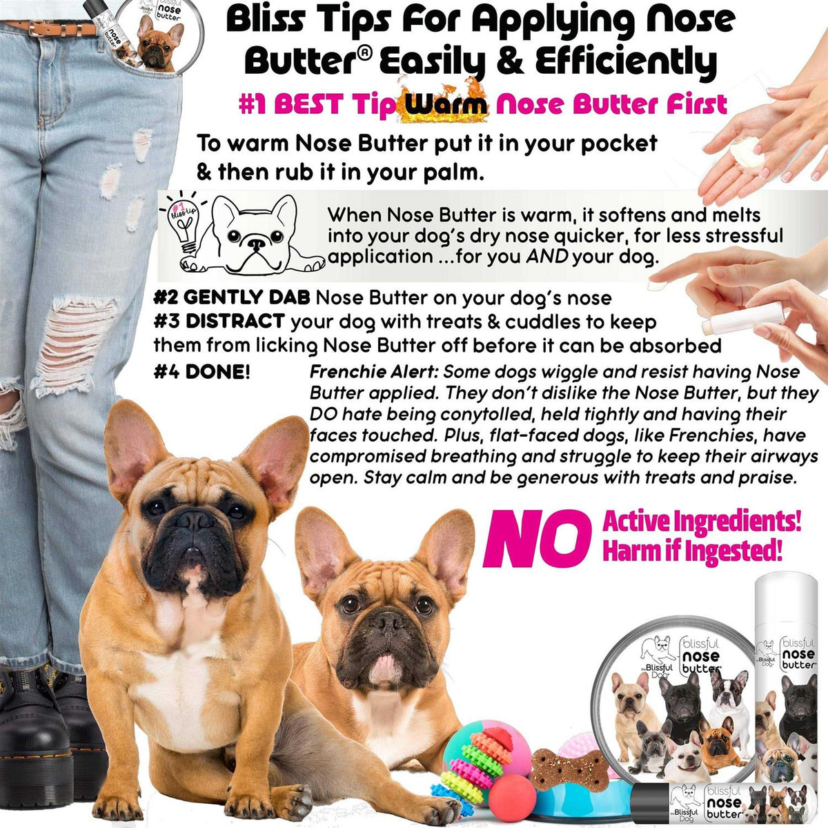 Bulldog Unscented Nose Butter H446