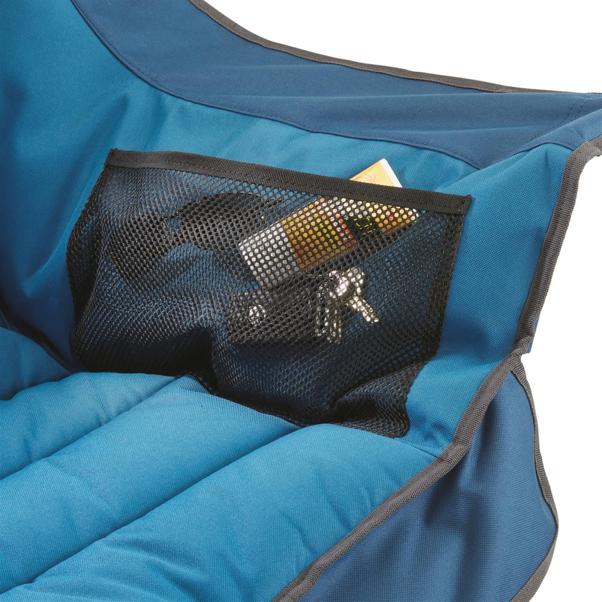 Oversized XL Padded Camping Chair with Cup Holder F27579