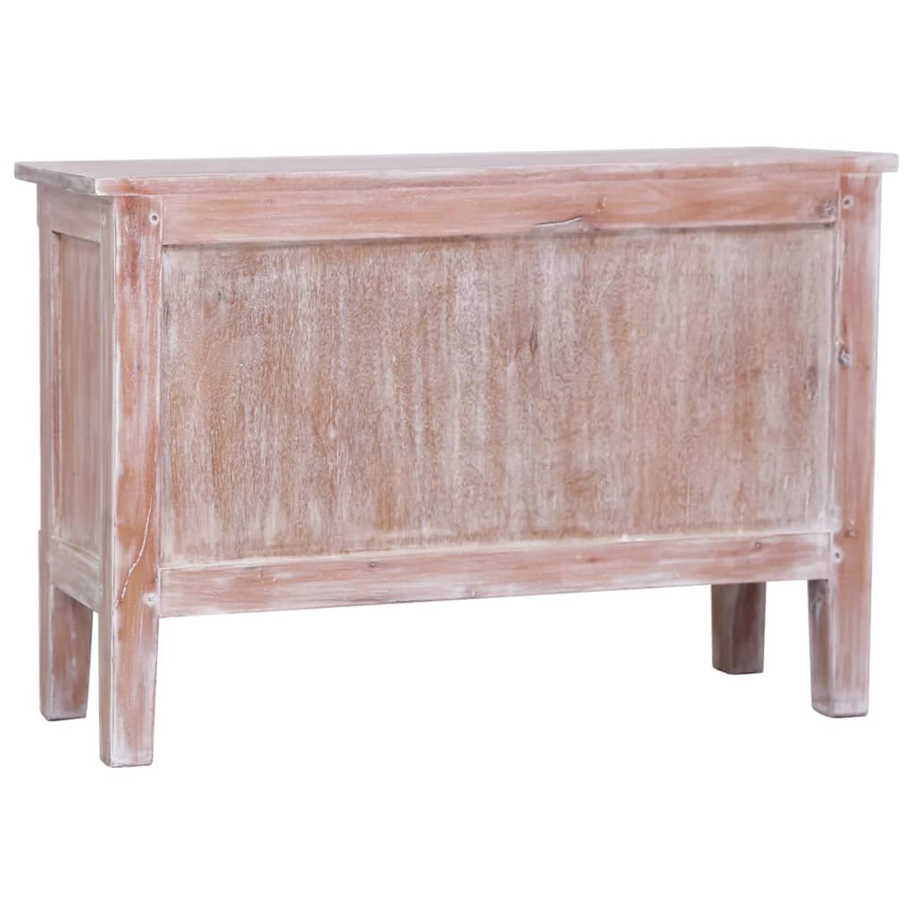 Solid Mahogany Wood Sideboard with 2 Drawers X888466