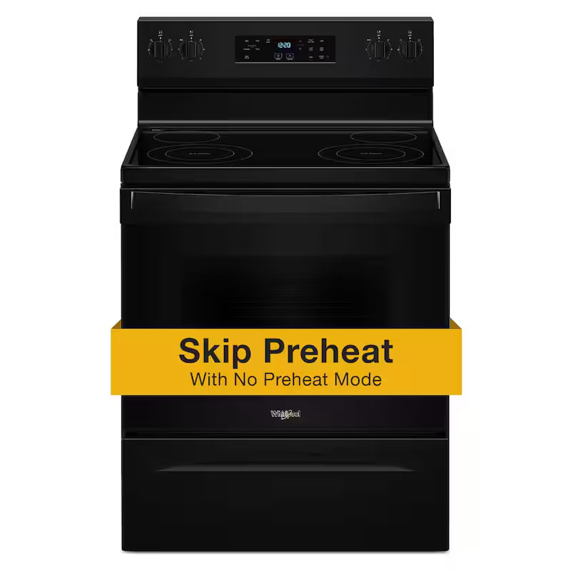 4 Element Freestanding Electric Range in Black L834178