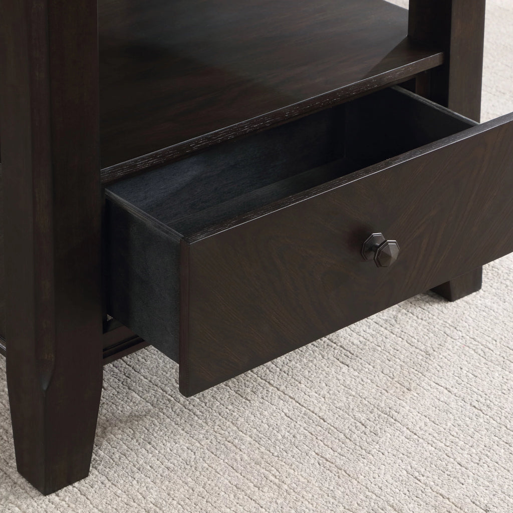 Wood Dining Table with Lazy Susan T1840