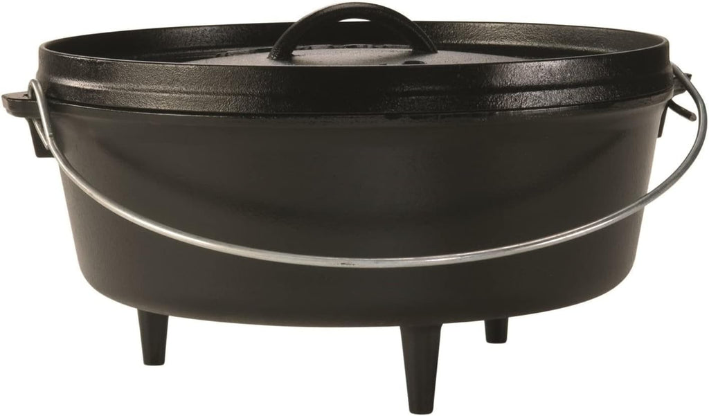 6 Quart Camp Dutch Oven with 12-Pack Aluminum Foil Liners V936