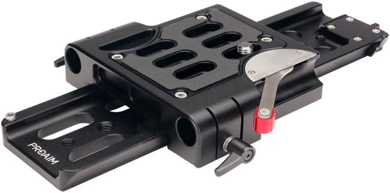 15mm Quick Release Camera Base Plate with Dovetail CNC Aluminum Baseplate C4017