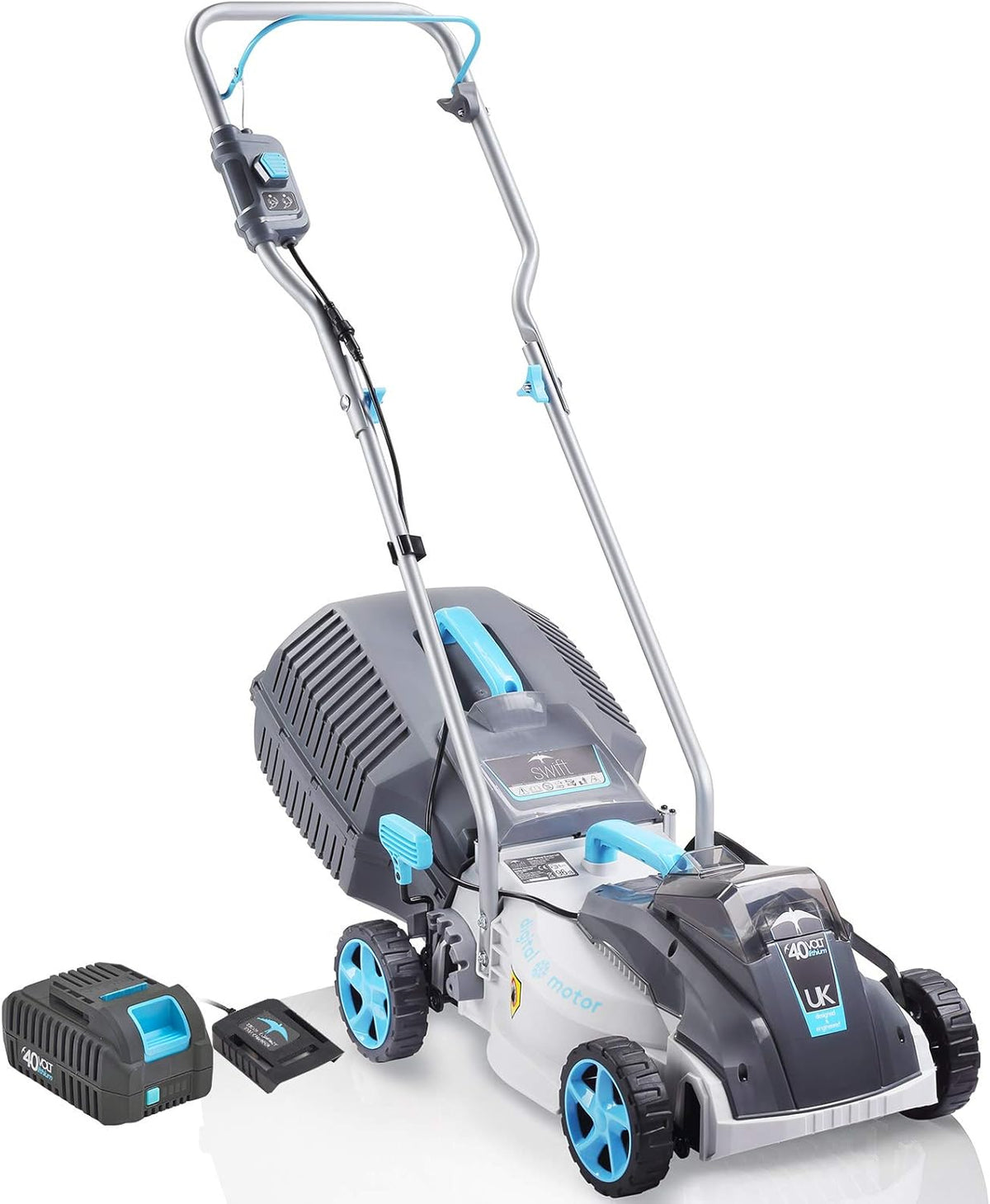 15 Inch 40V Cordless Brushless Lawn Mower Y81034