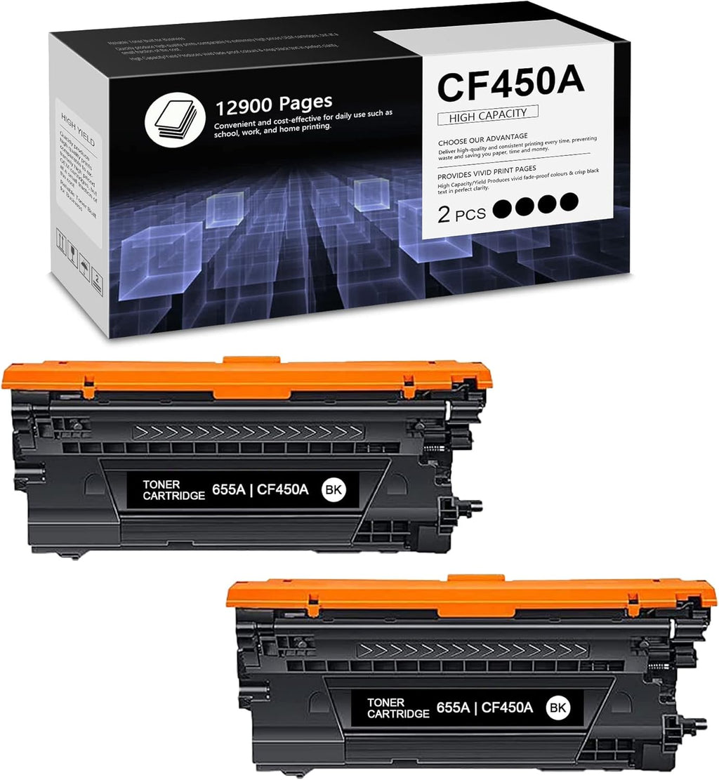 2 Pack Black Toner Cartridge B390