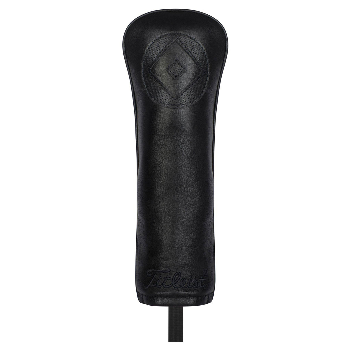 Jet Black Leather Fairway Headcover J902