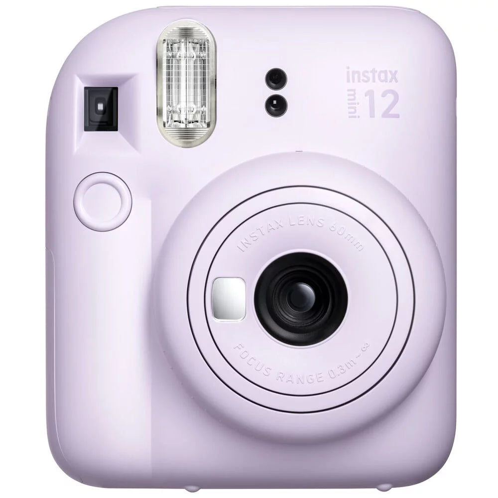 Lilac Purple Instant Film Camera with Case and Film W625967