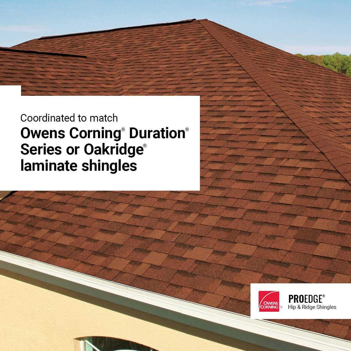 Proedge Hip and Ridge Roof Shingles I512