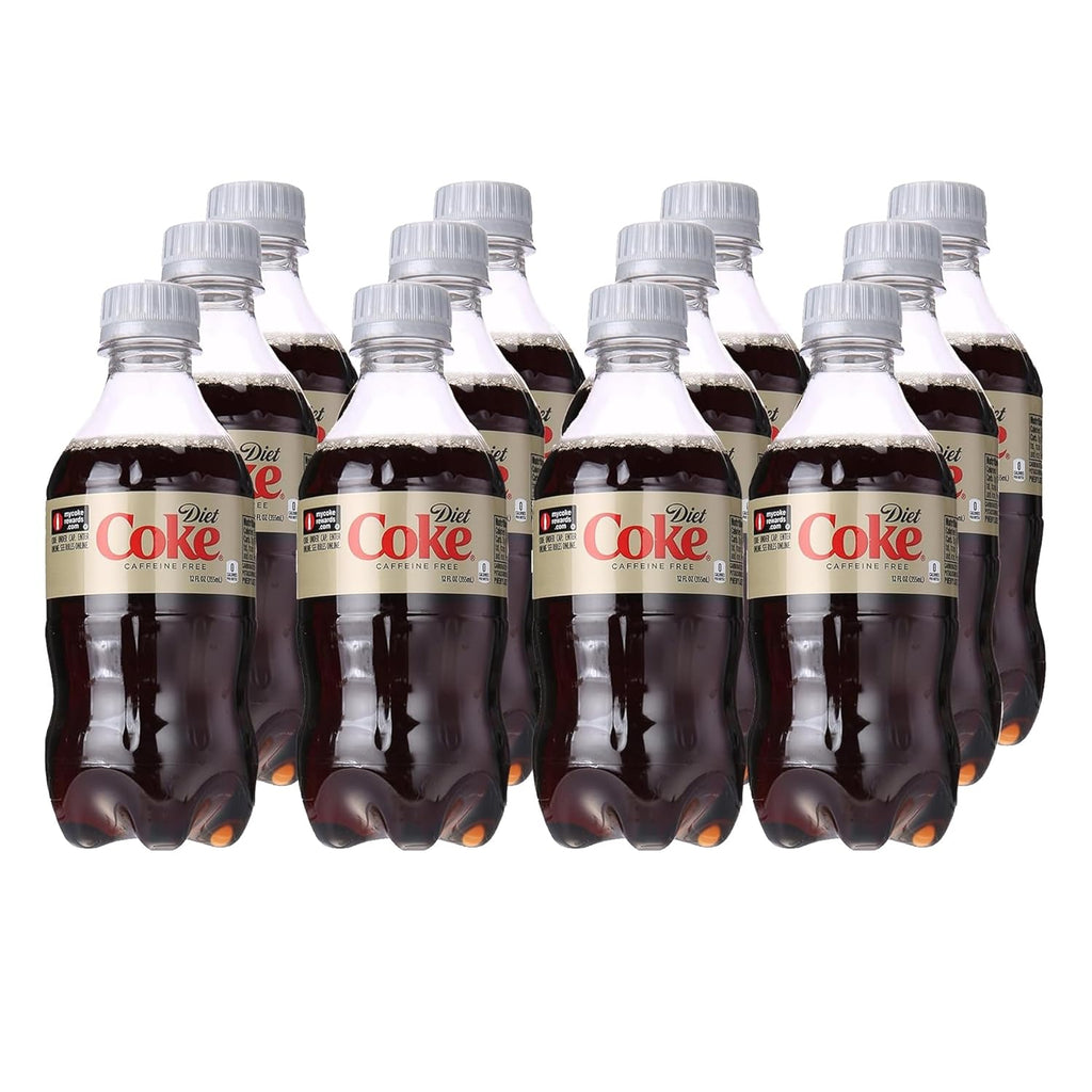 Caffeine Free Soda Soft Drink, 12 fl oz, 12 Pack E653652