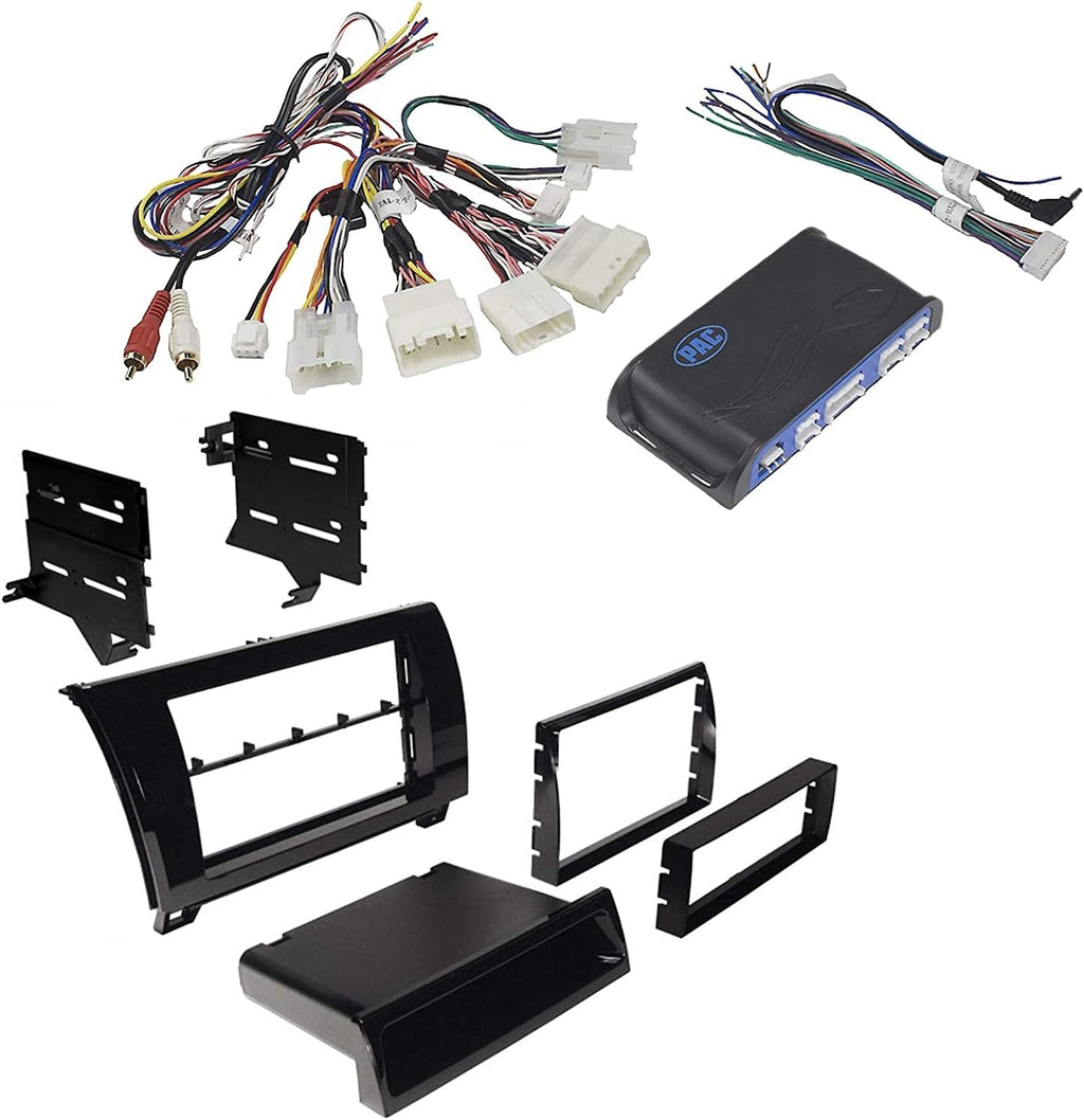 Silver Double or Single DIN Install Package H464