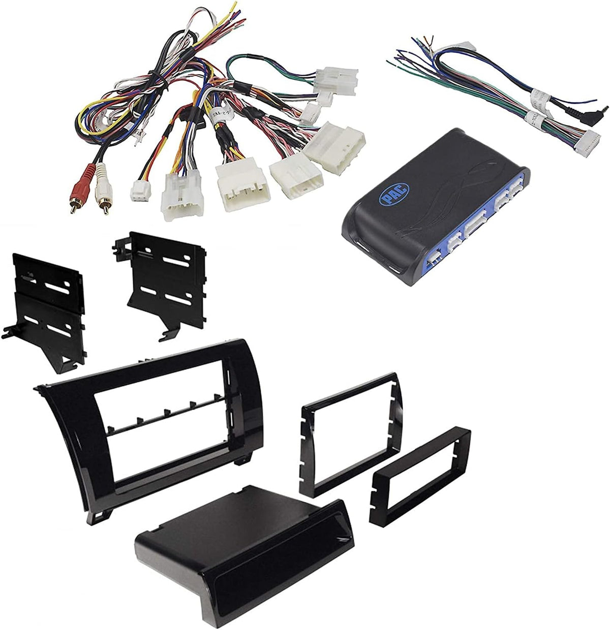 Silver Double or Single DIN Install Package H464