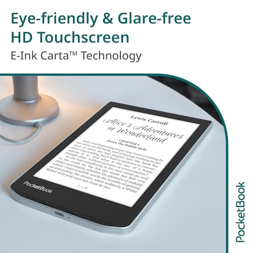 E-Reader with 6'' E-Ink Touchscreen in Bright Blue P31870
