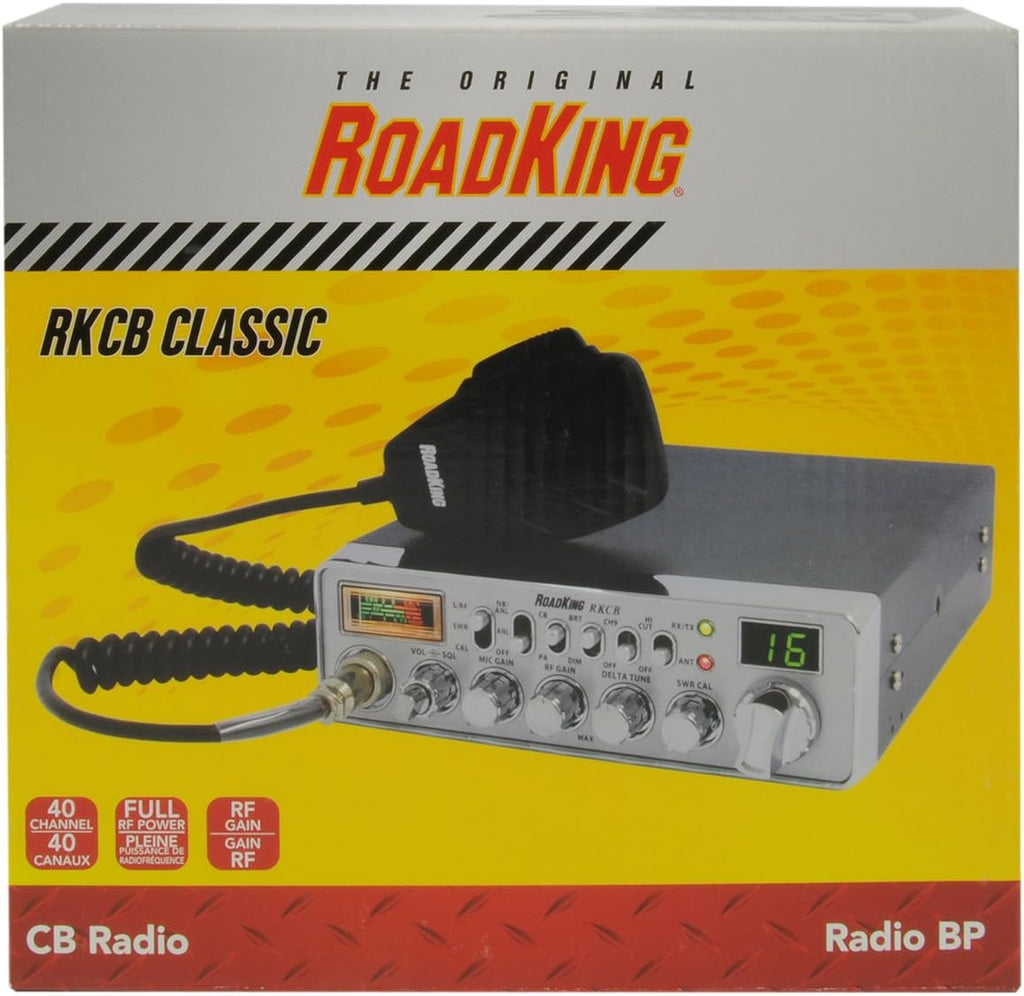 40 Channel CB Radio with Digital Display and SWR Meter X40453