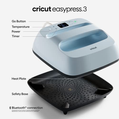 Heat Press Machine (9"x 9") with Heat Press Mat (12" x 12") Q1974