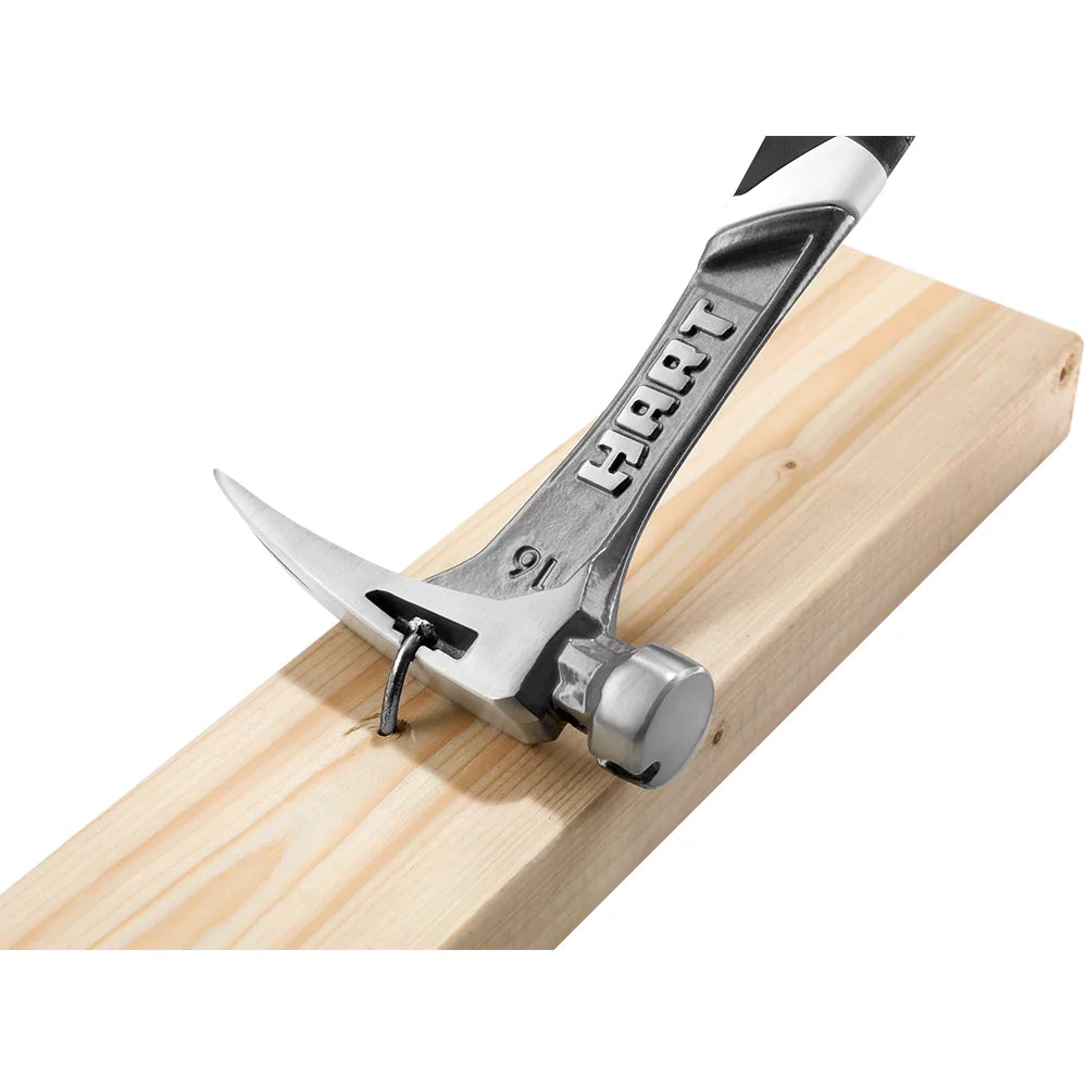 16 Ounce Steel Hammer with Magnetic Nail Set J52988
