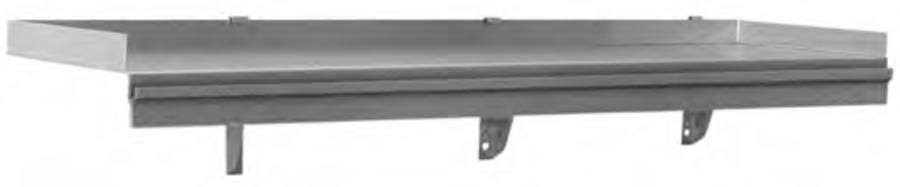 Wall-mounted Shelf with Ticket Rail P740940