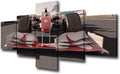 Racing Car Canvas Wall Art 60''Wx32''H Pack of 2 R1574