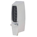 Metal Mechanical Pushbutton Auxiliary Lock with Thumbturn W13491