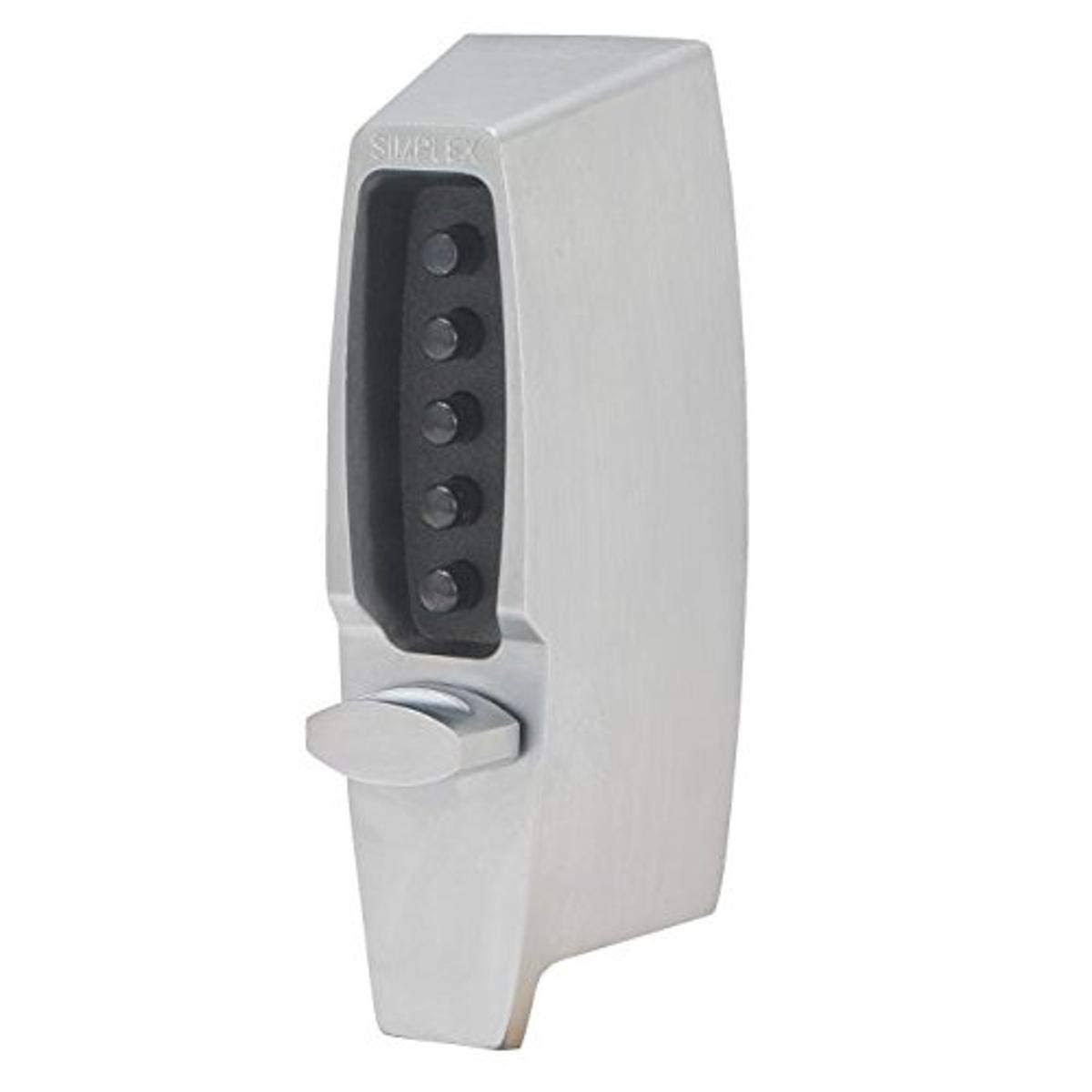 Metal Mechanical Pushbutton Auxiliary Lock with Thumbturn W13491