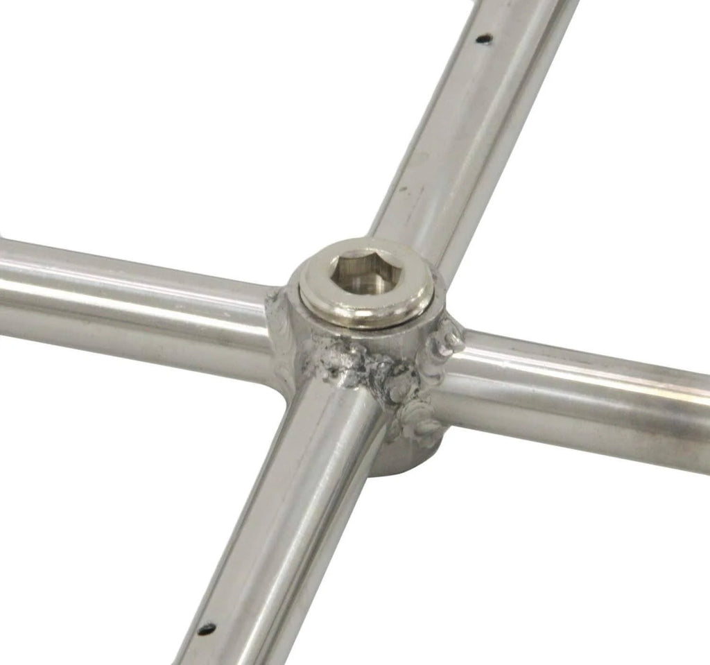 18x22 Round Stainless Steel Fire Pit Burner B511258