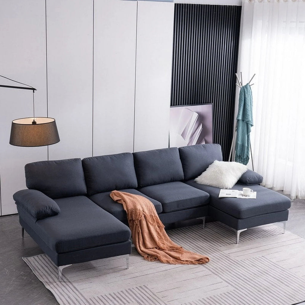 Black 4 Sectional Sofas W953172