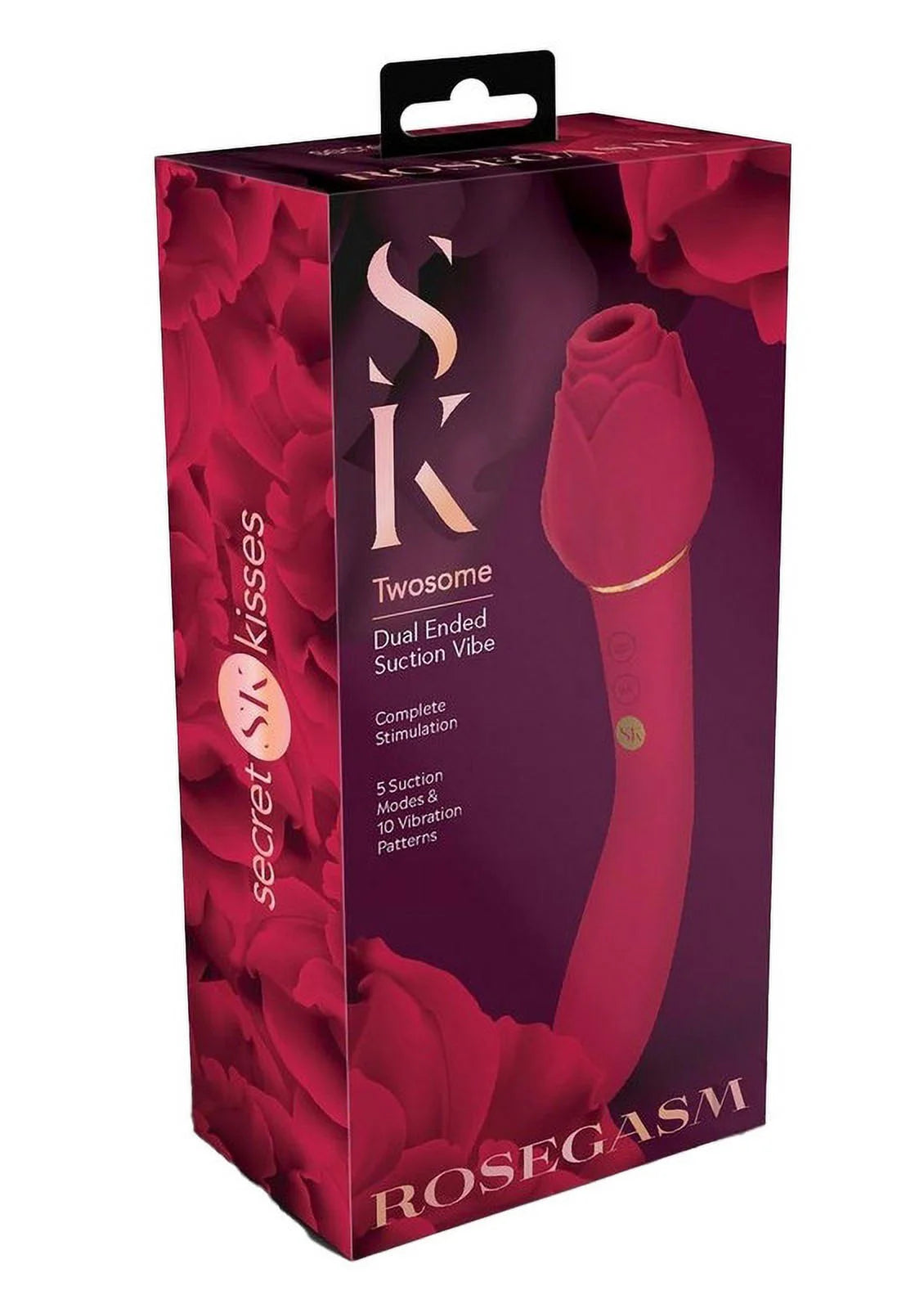 Red Suction Vibrator W61222