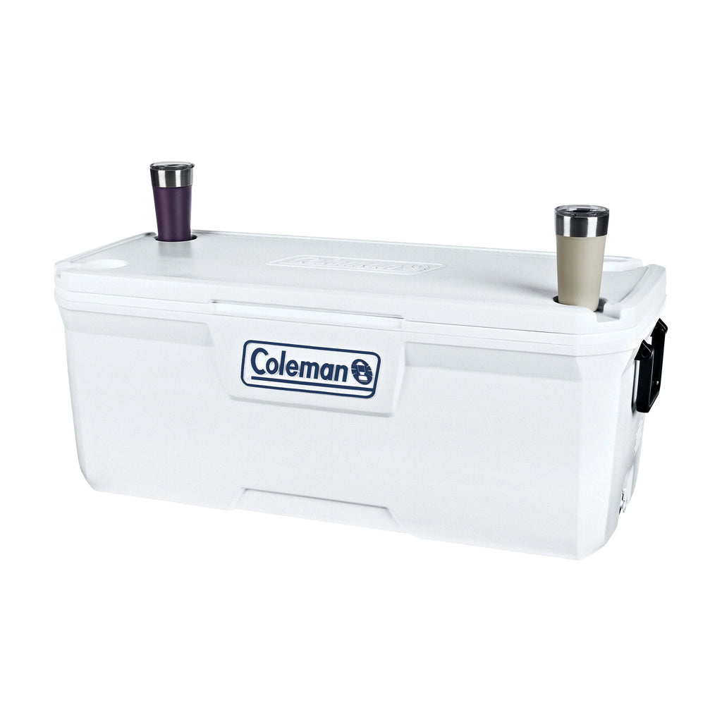 White Hard Sided Ice Chest Cooler D960