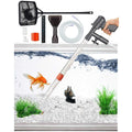 Aquarium Gravel Cleaner Vacuum with Thermometers Fish Net Kit S5285