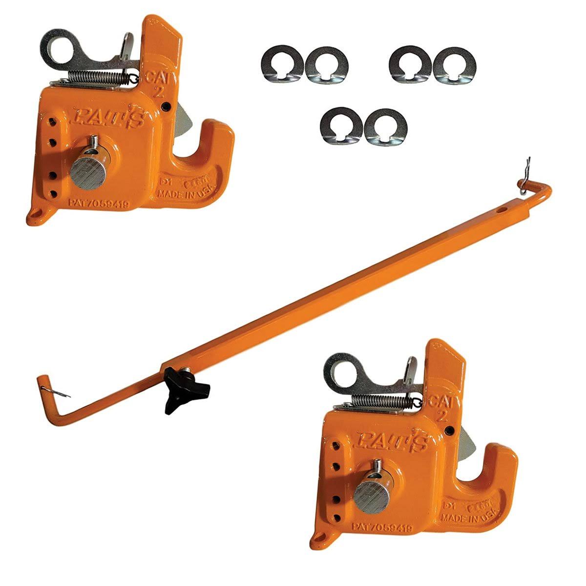 Quick Hitch Cat #2 with Stabilizer Bar, Orange J4093