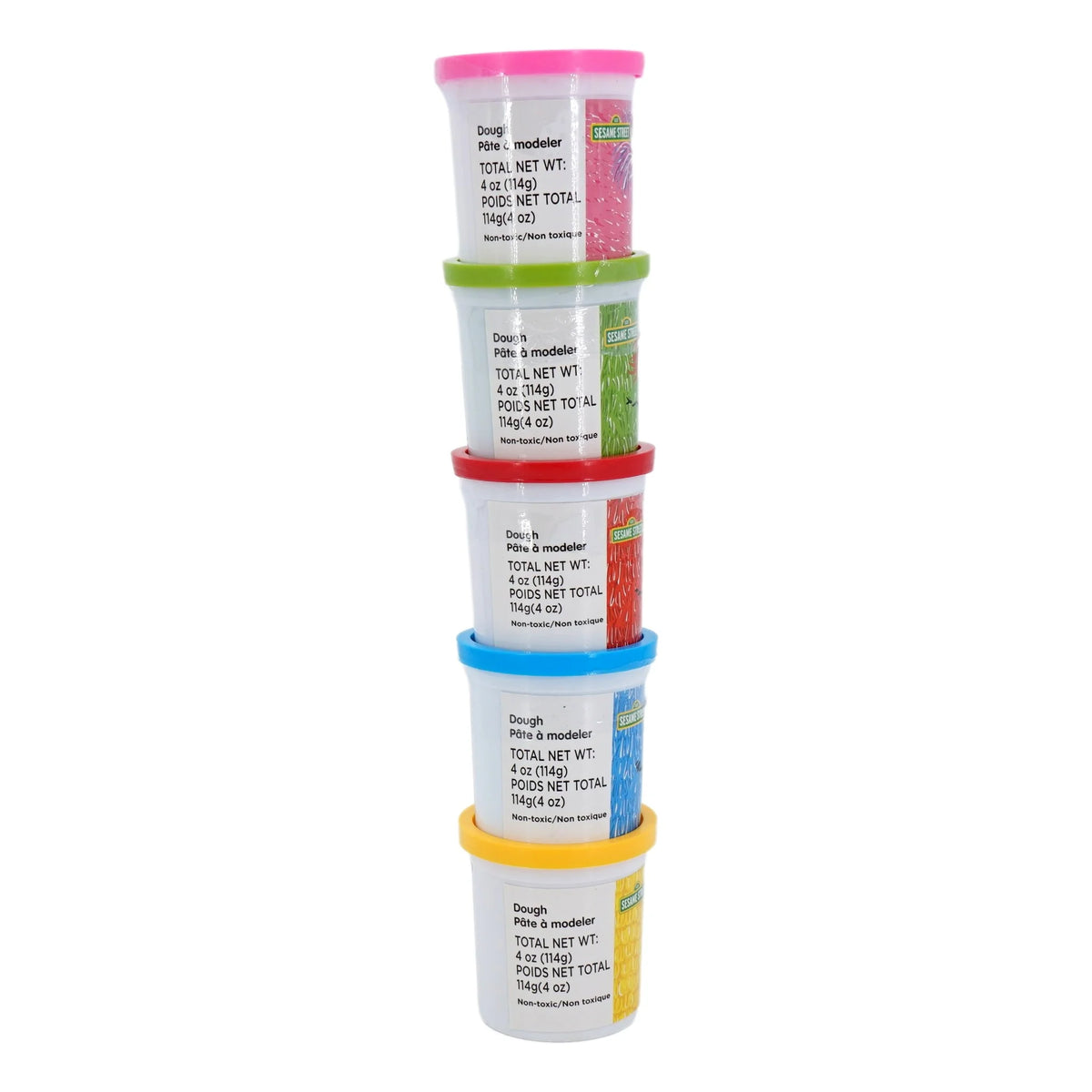 Play Modeling Dough, 5-Pack, 4oz Cans S1623
